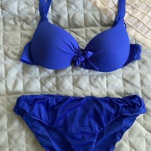 Royal Blue Bikini Set